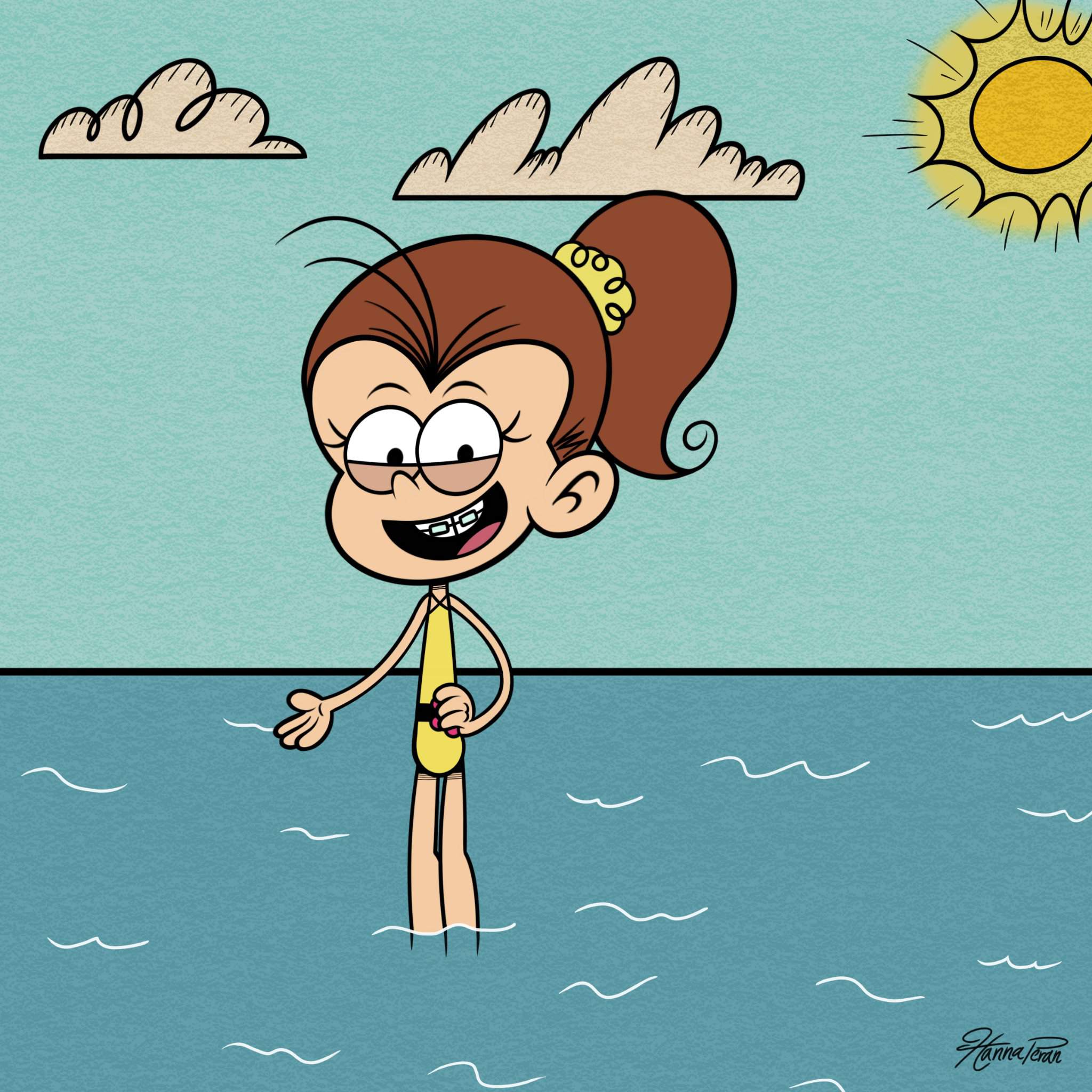 Luan En La Playa The Loud House Español Amino