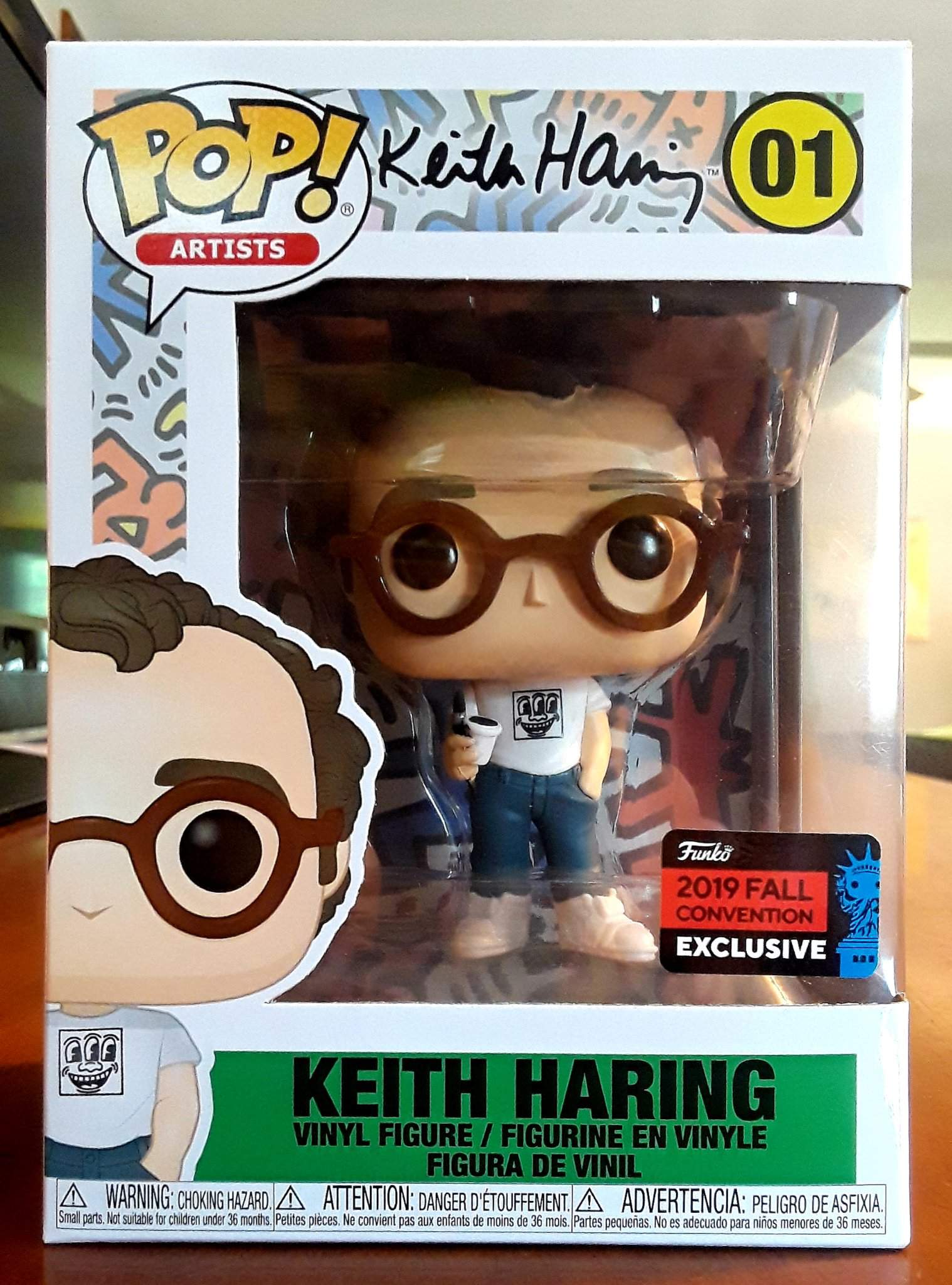 keith haring funko pop uk