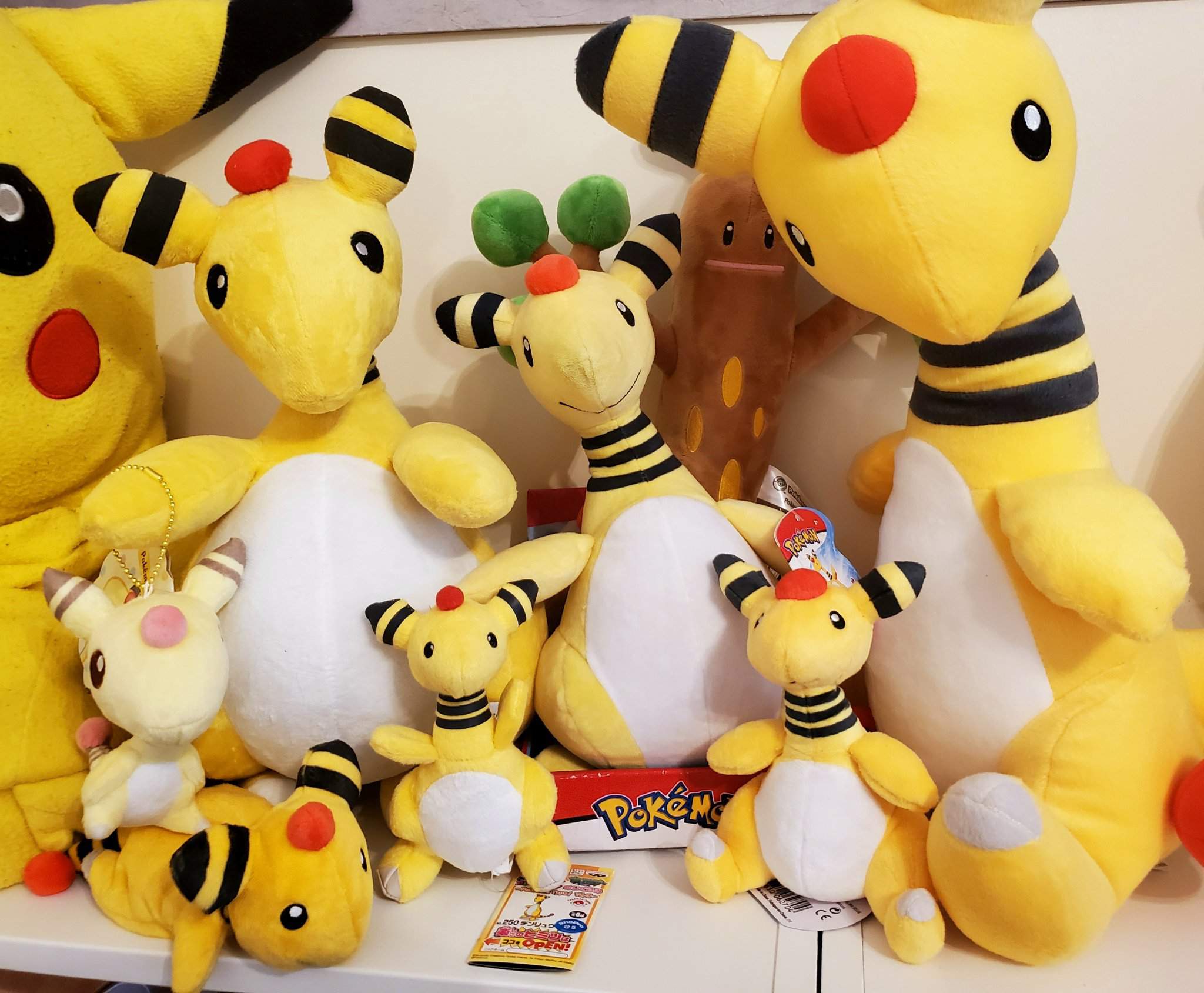 ampharos stuffed animal