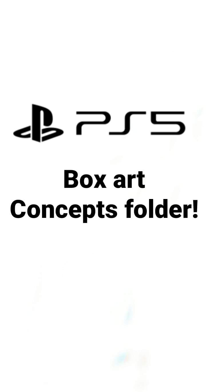 PS5 box art Concepts folder! Wiki PlayStation🔵 Amino