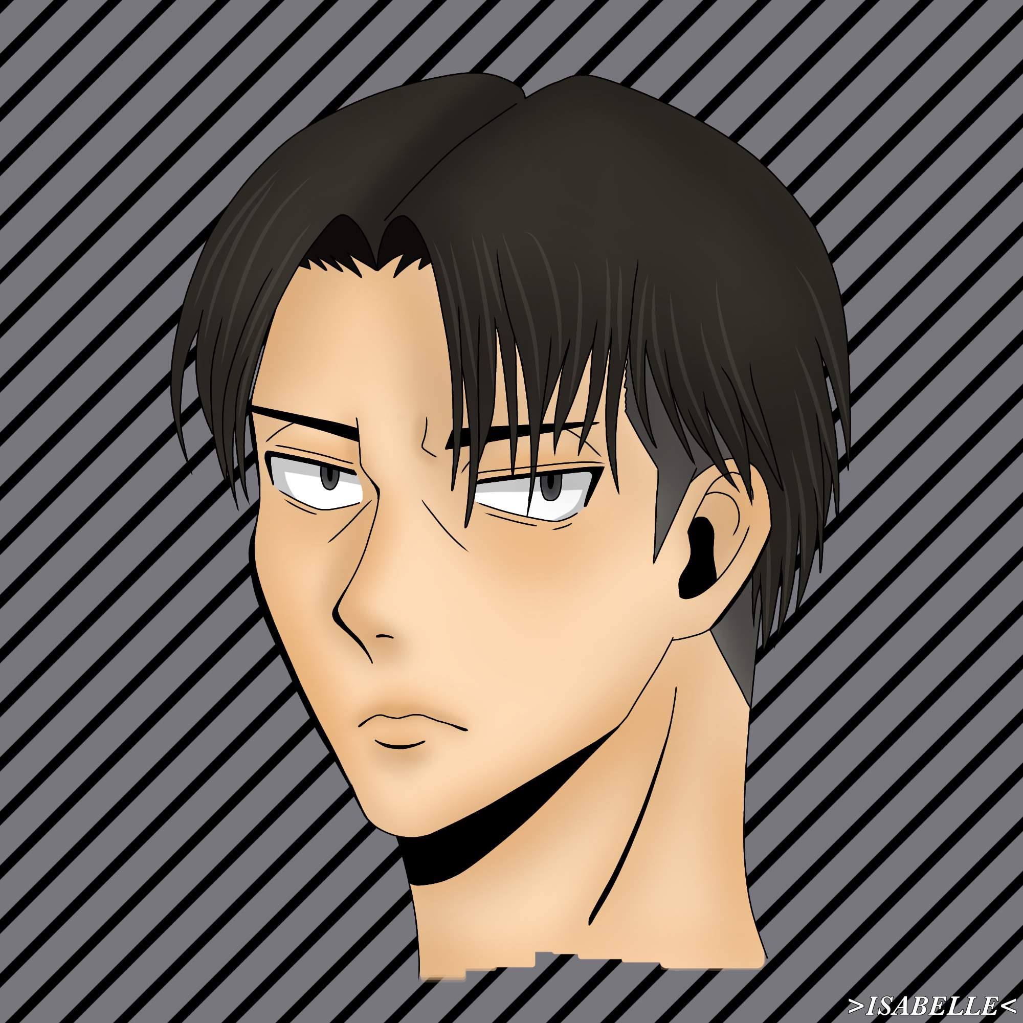 「Levi Ackerman」 - Portrait | Attack On Titan Amino