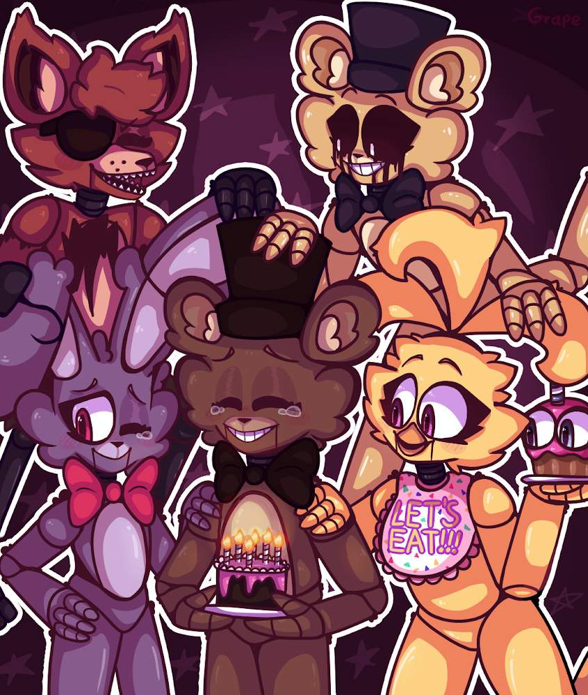 Happy 6th Anniversary Five Nights At Freddy S Amino