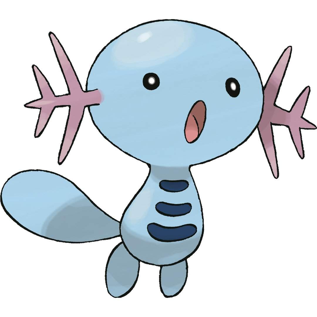 Smol Weak Wooper is actually still today the Ground type Pokémon with the l...