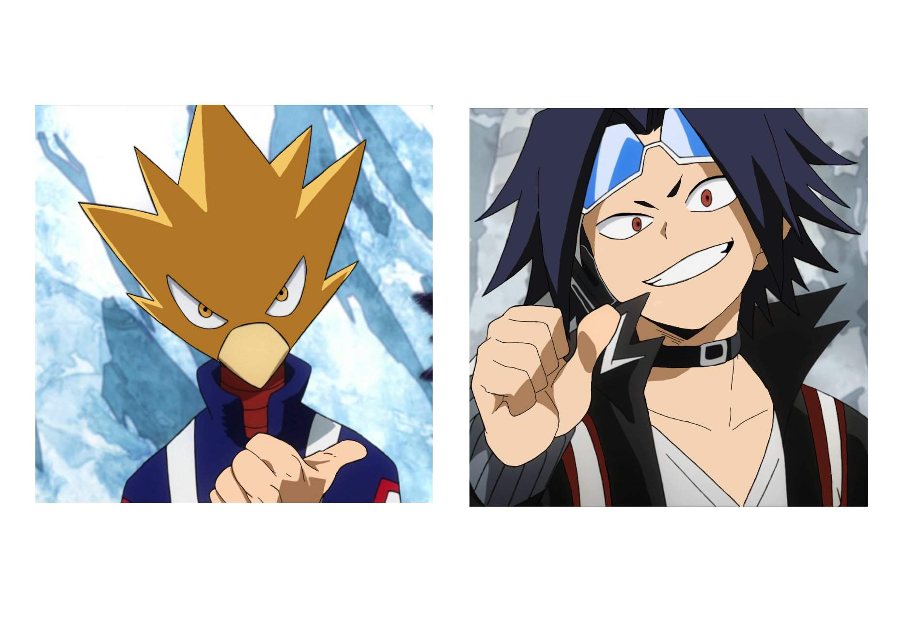 ˋˏ Palette Swap Tokoyami And Kaminari My Hero Academia Amino 6364