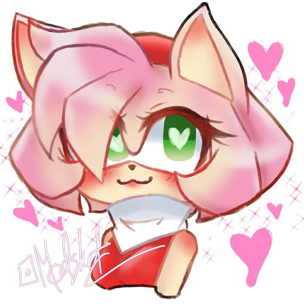 Sweet Amy Rose Sonic The Hedgehog Amino