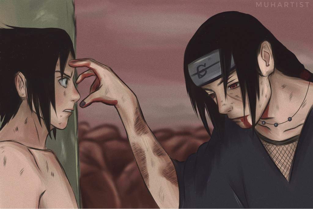 Itachi Sasuke Uchiha Naruto Amino