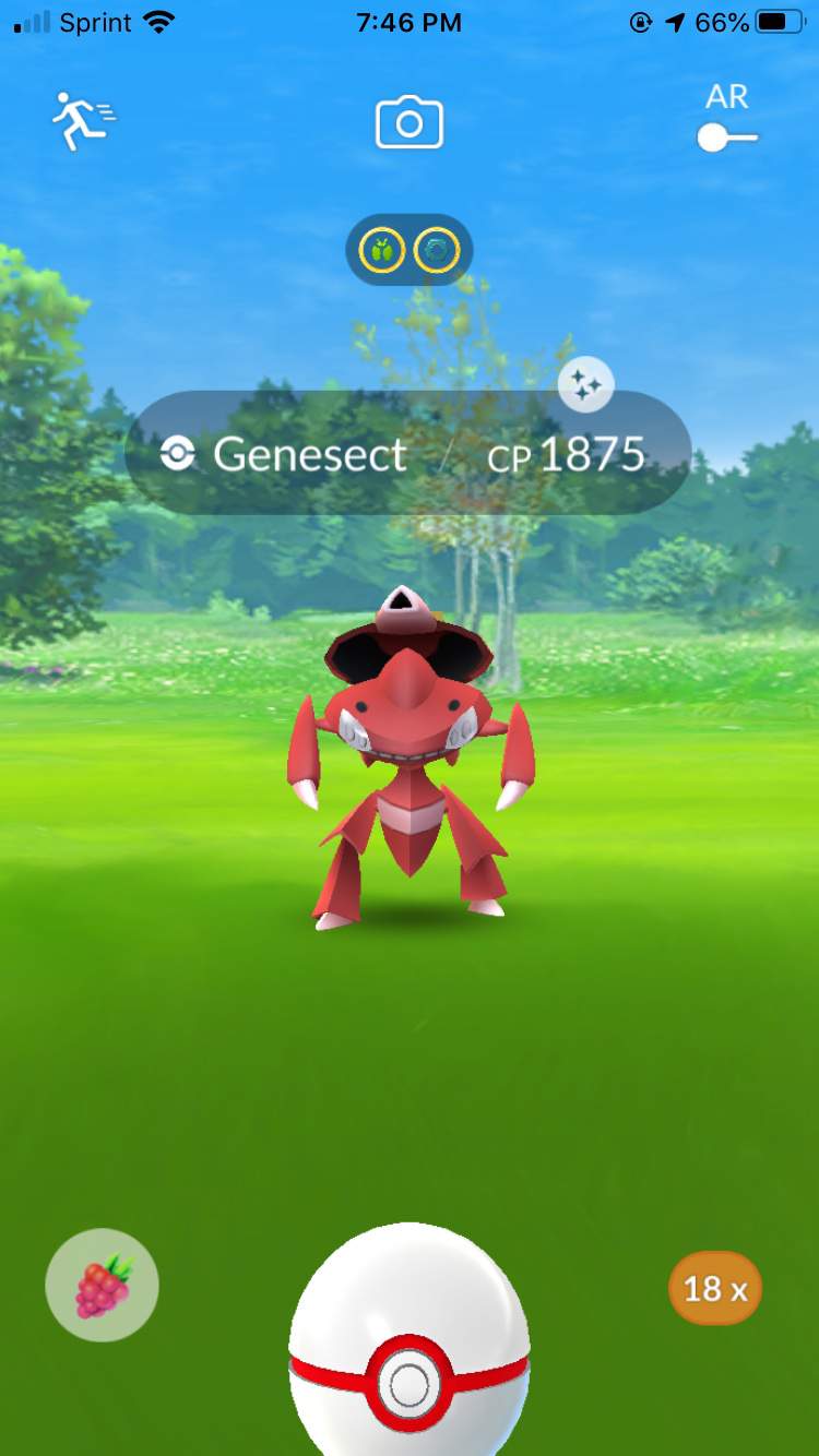 shiny genesect x and y