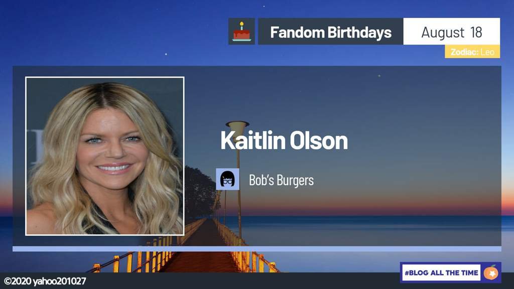 Happy Birthday, Kaitlin Olson (2020) | Cartoon Amino