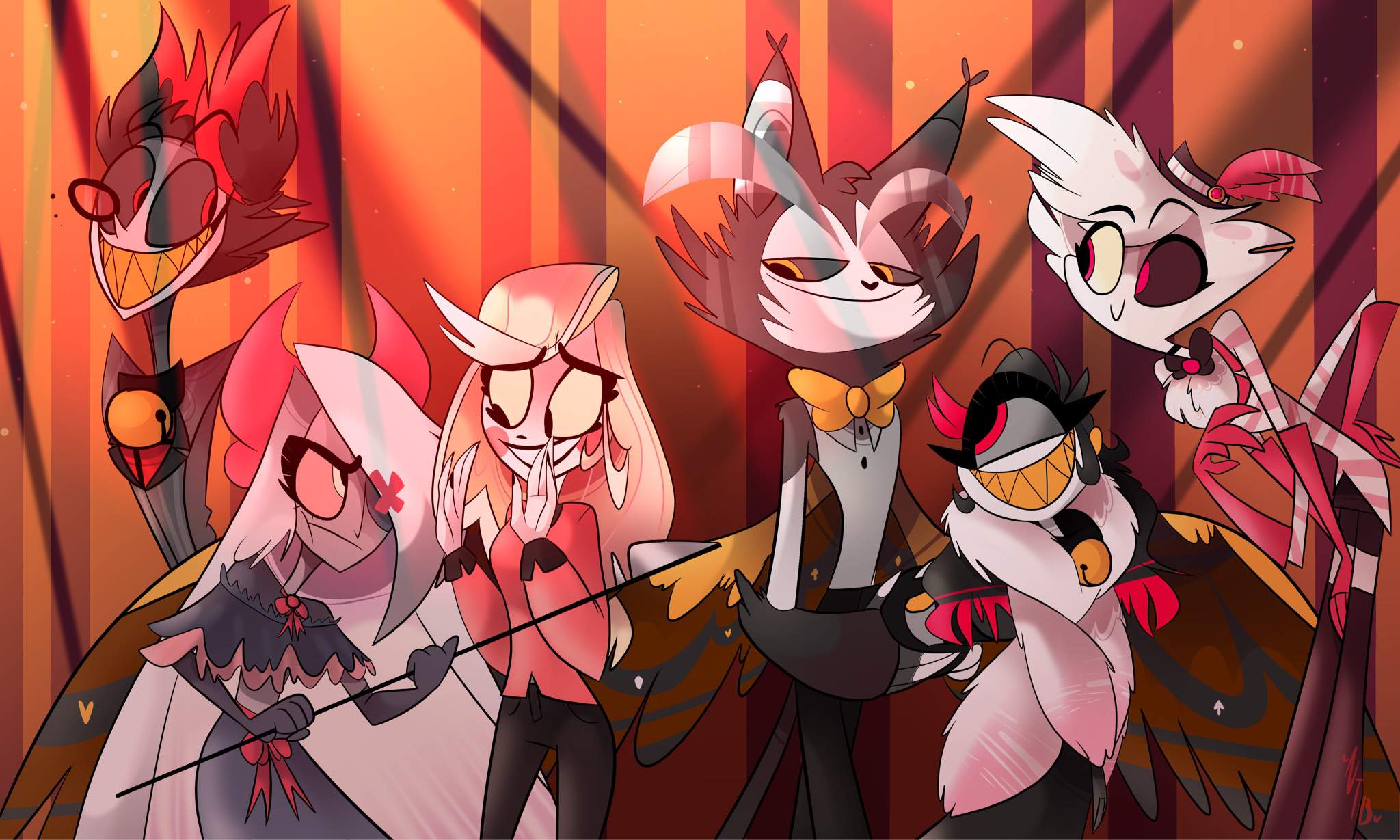 I’ve been working on this FOR SEVEN HOURS Hazbin Hotel (official) Amino.