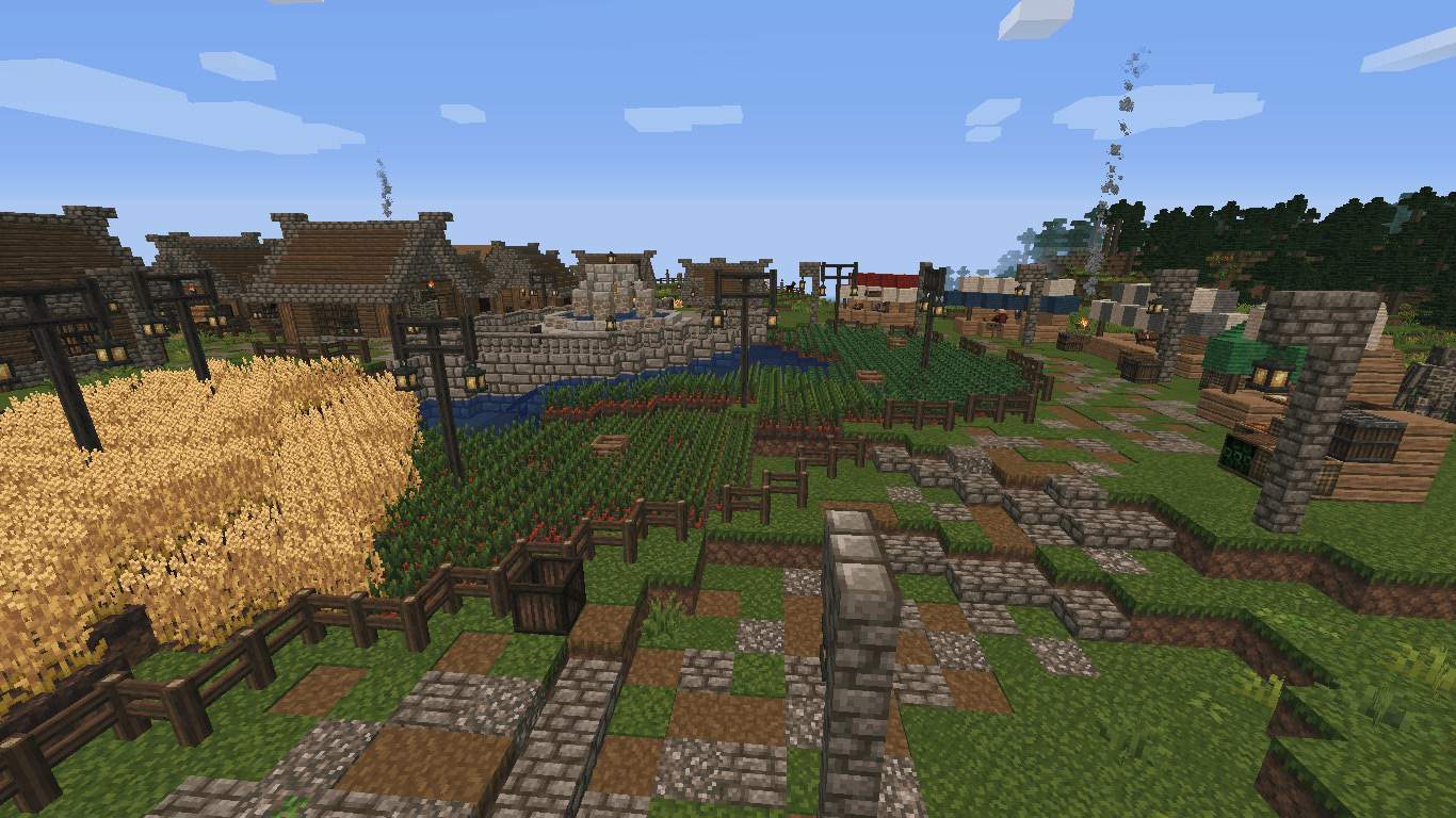 Medieval village minecraft village ideas,amino apps