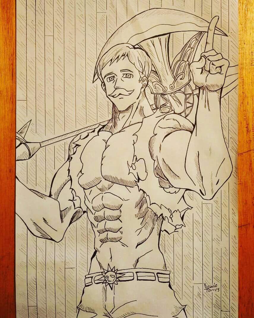 ESCANOR EL LEON DEL ORGULLO Nanatsu No Taizai Arte Amino Amino