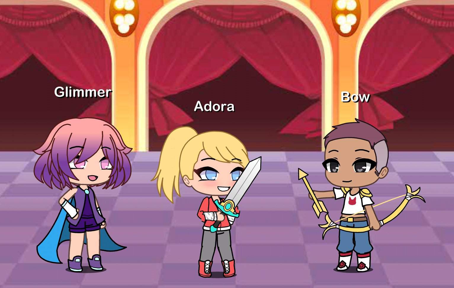 Adorabowand Glimmer In Gacha She Ra Amino