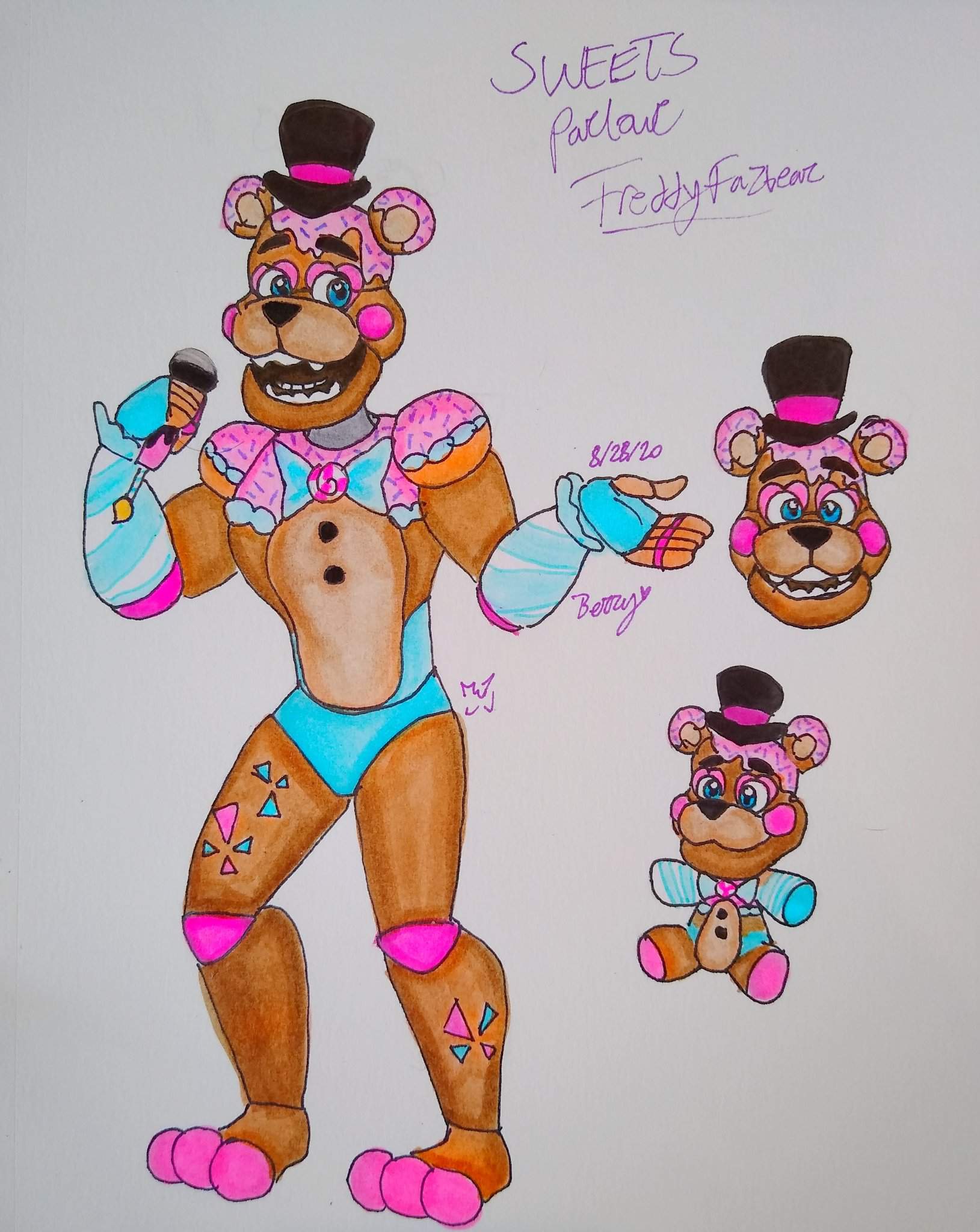 🧁sweets Parlour Freddy🧁 Five Nights At Freddys Amino