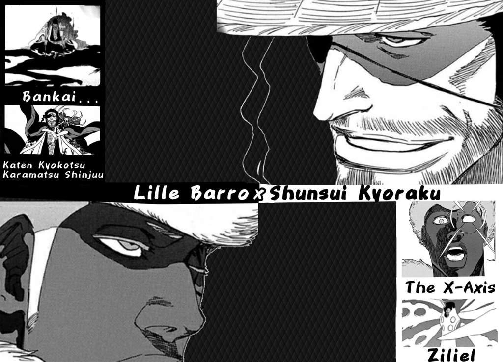 Análise de lutaShunsui Kyoraku x Lille Barro ftShunsui Bleach Amino