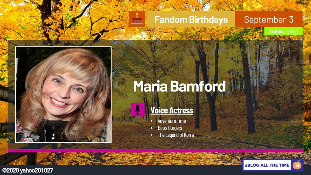 Happy Birthday, Maria Bamford (2020) | Cartoon Amino