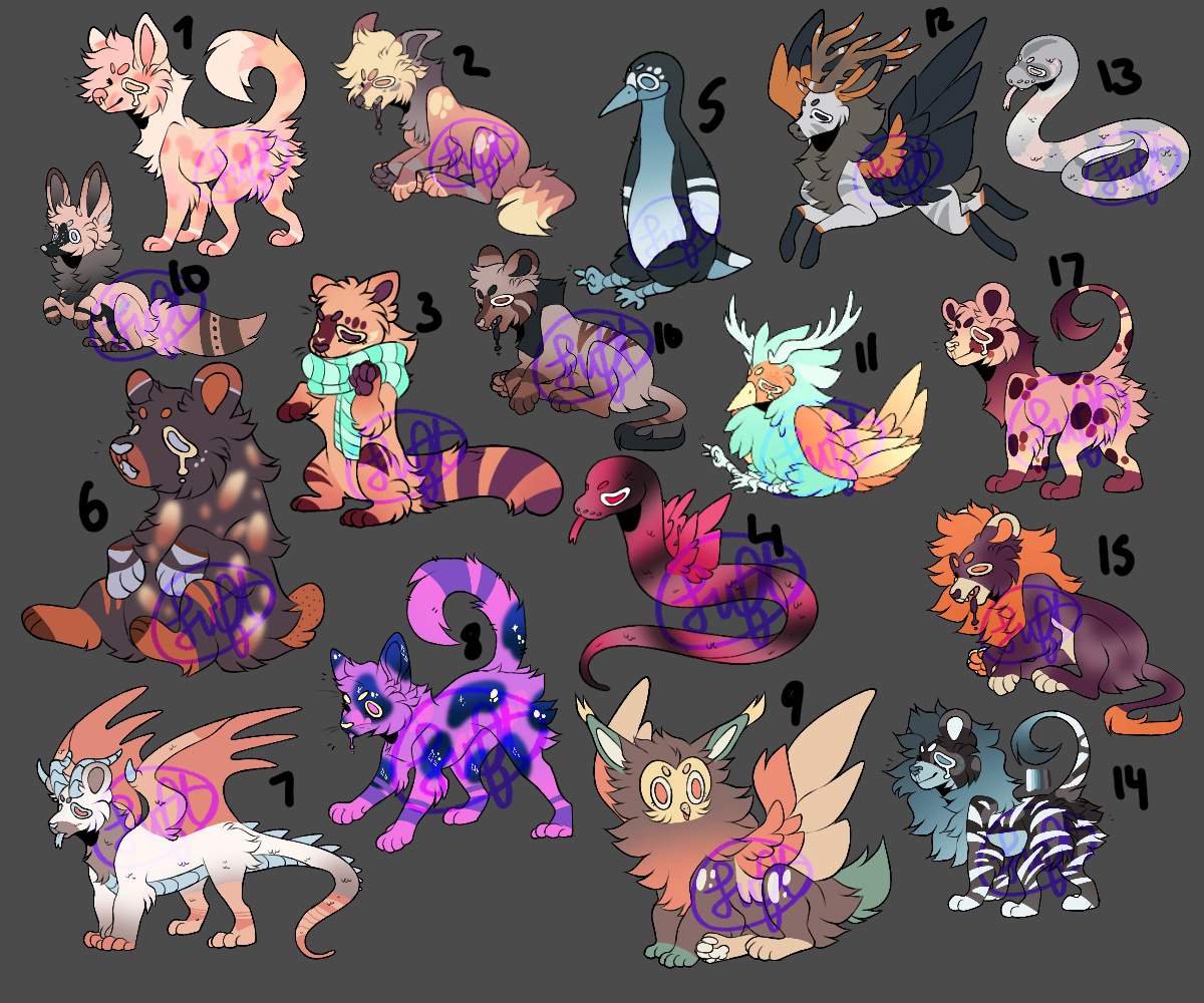 Big Adopt Batch (not Bubbles) 