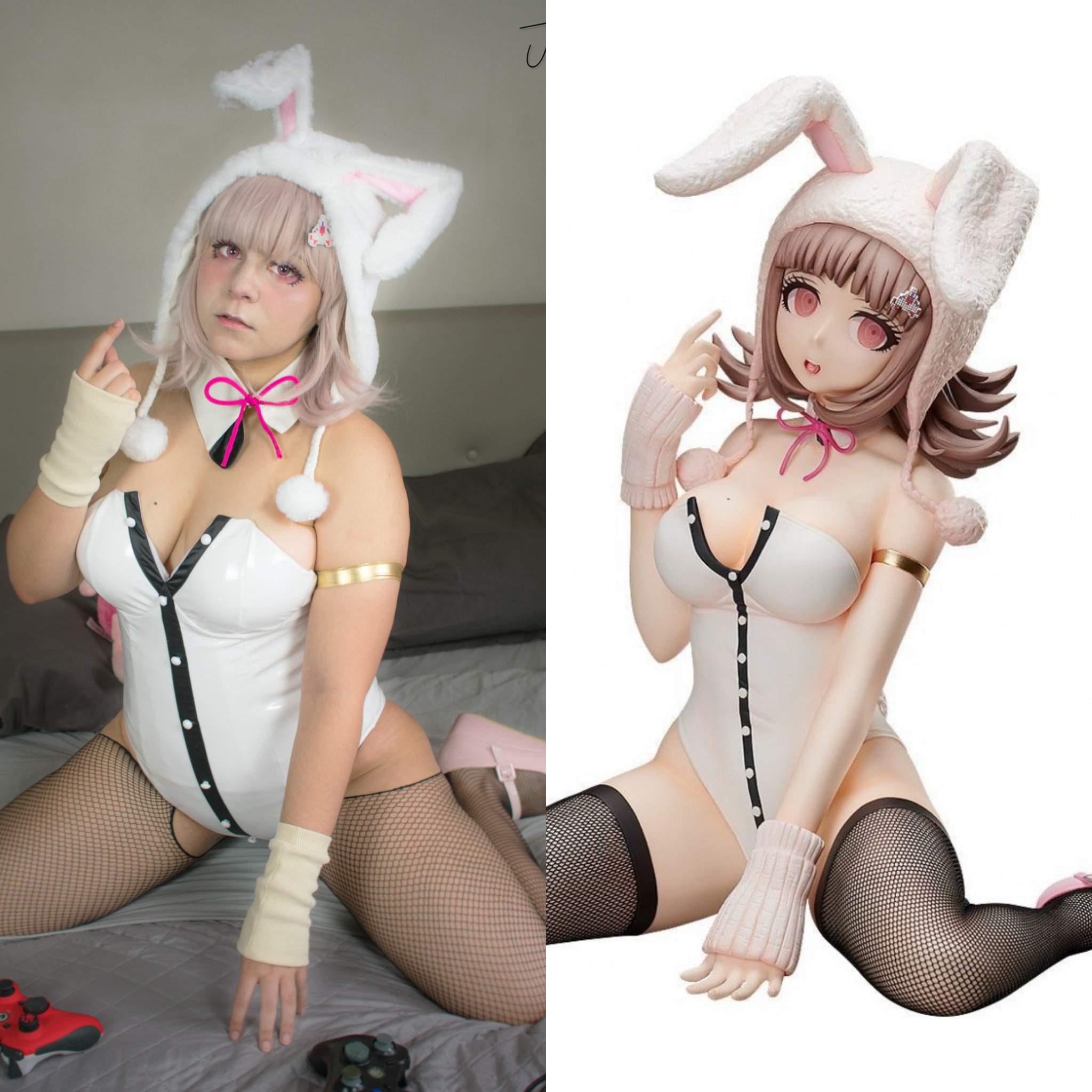 chiaki bunny cosplay