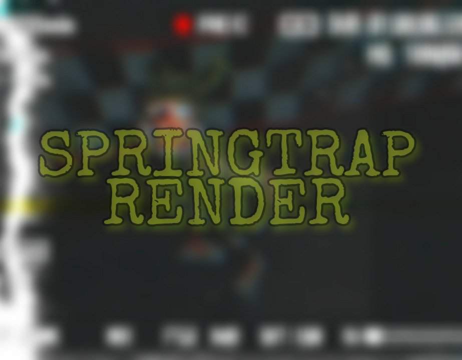 Springtrap Render Five Nights At Freddys Pt Br Amino Hot Sex Picture