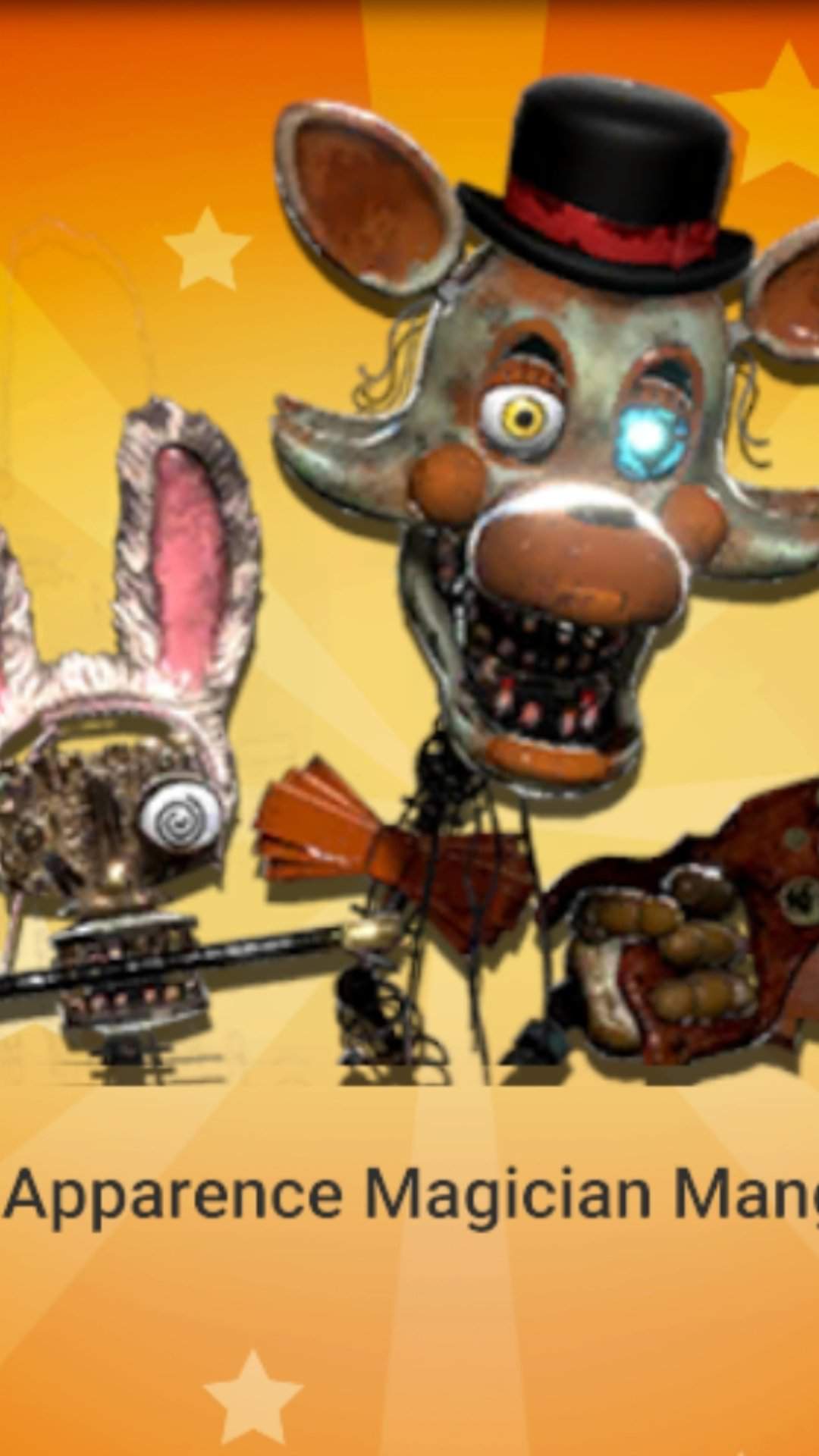 New Skin Fnaf Ar Magician Mangle Fnaf Fran Ais Amino