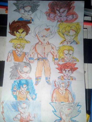 Goku ssj dios DRAGON BALL ESPAÑOL Amino