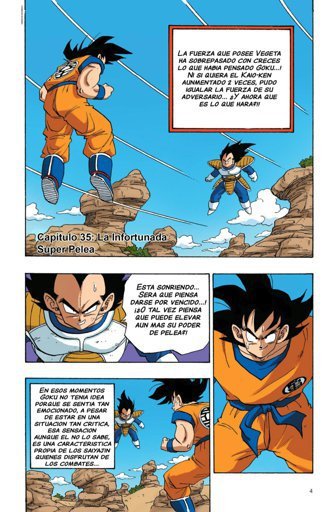 Goku vs vegeta (manga) (2 parte) | DRAGON BALL ESPAÑOL Amino