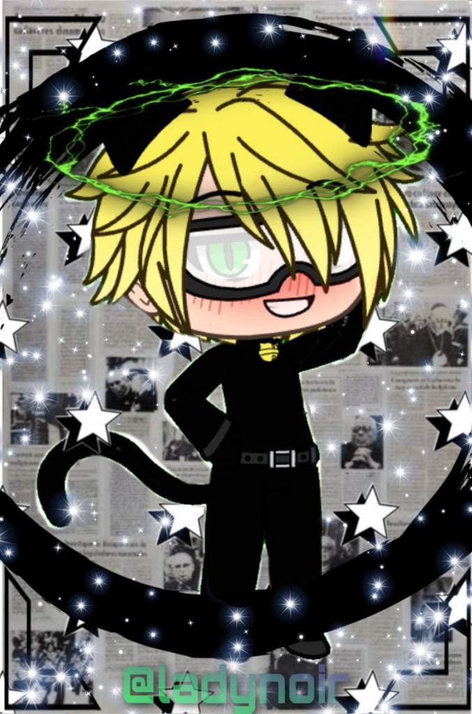 Cat noir( gacha life) Miraculous Ladybug ! Amino