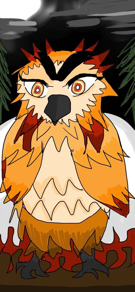 Night-Owl Rengoku 🌘🦉💫 | Demon Slayer: Kimetsu No Yaiba Amino