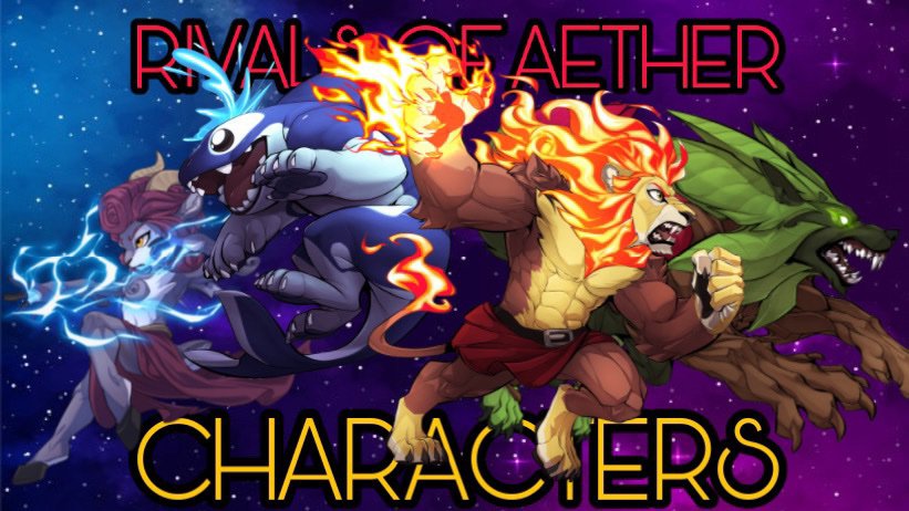 rivals of aether characters