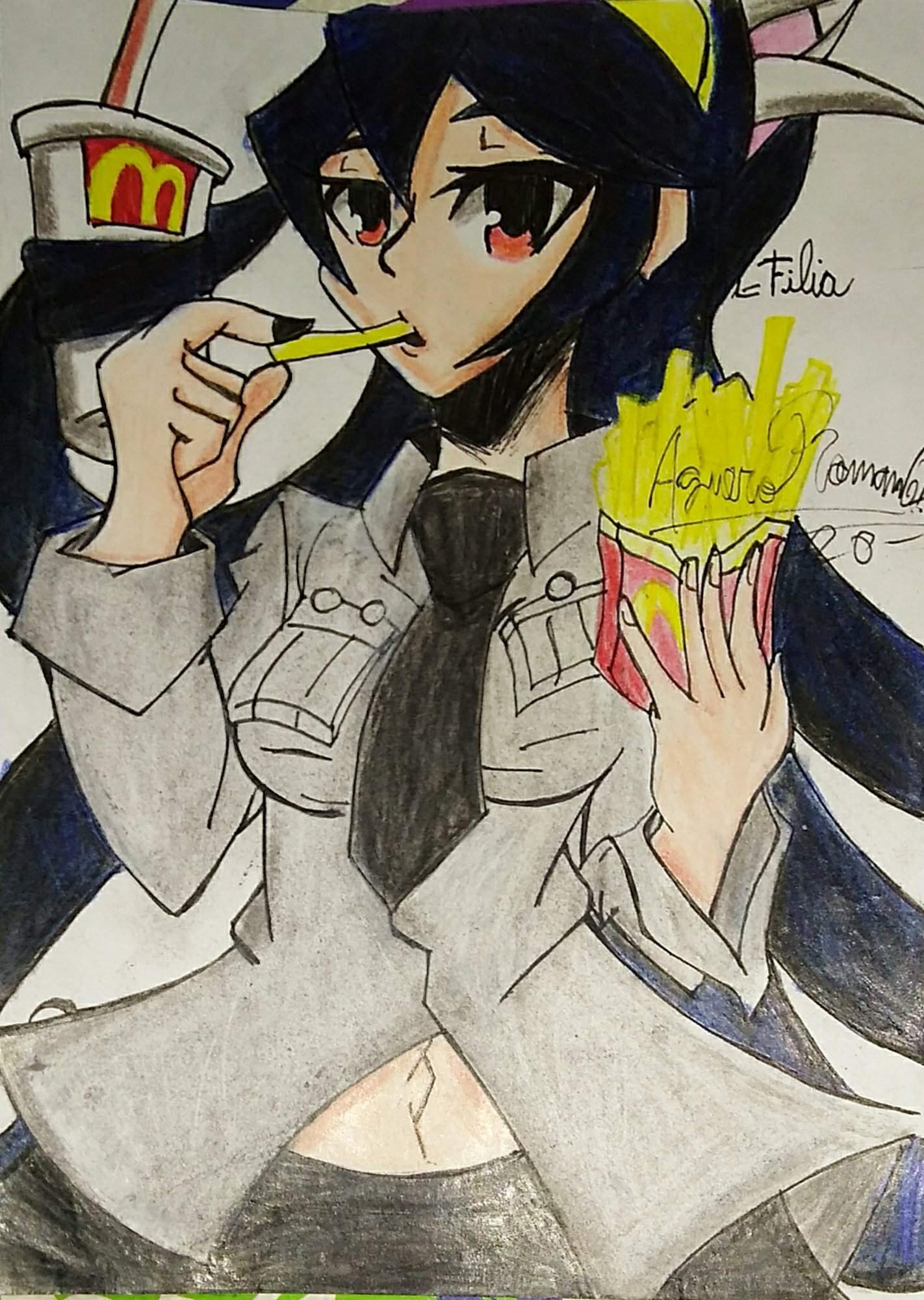 Draw Of Filia Skullgirls Amino