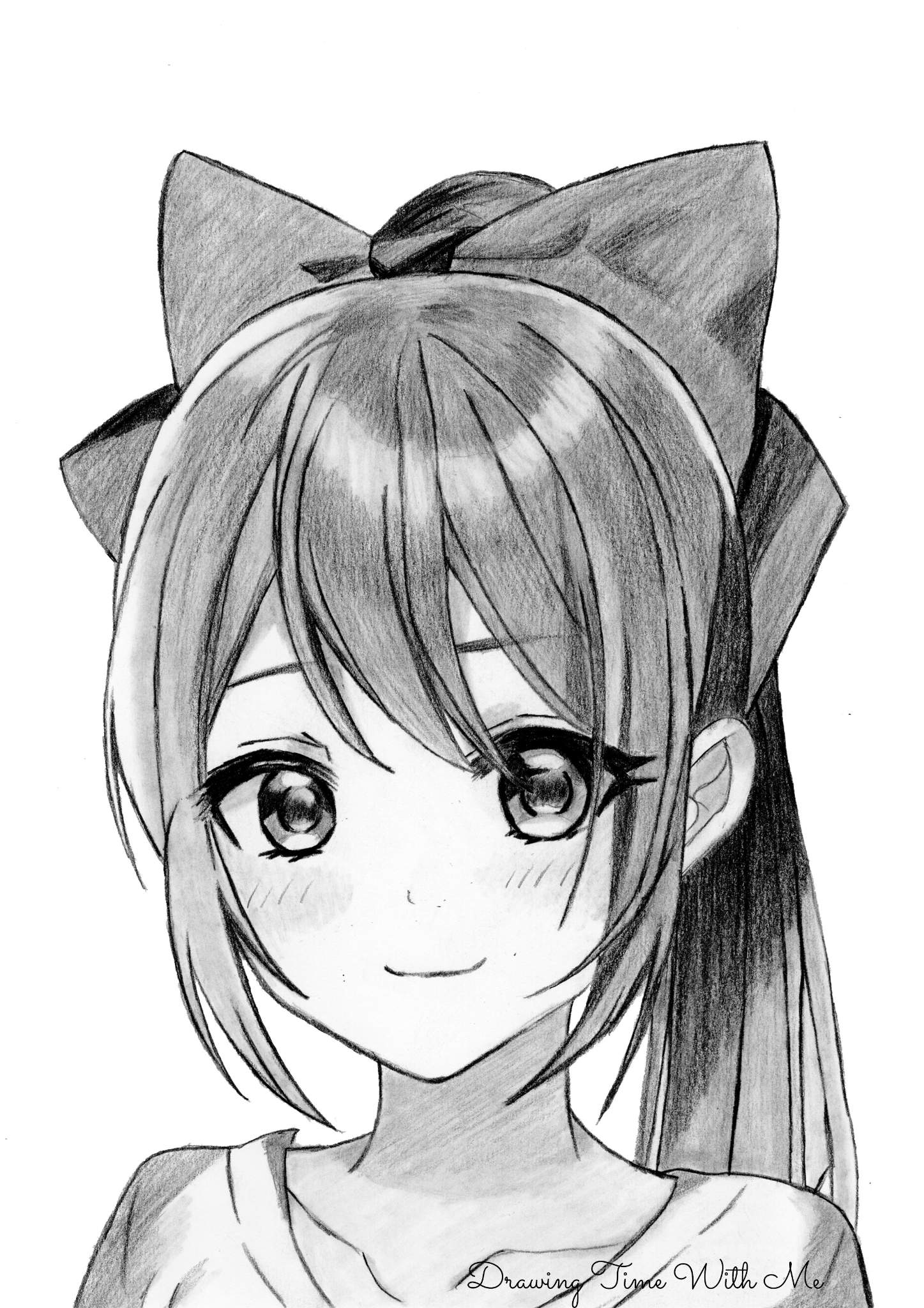 Drawing Anime Cute Girl 