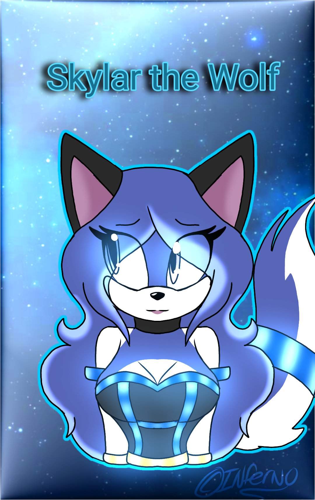 Skylar the Wolf (Redrawn from 2011) Sonic Alternate Universe Amino