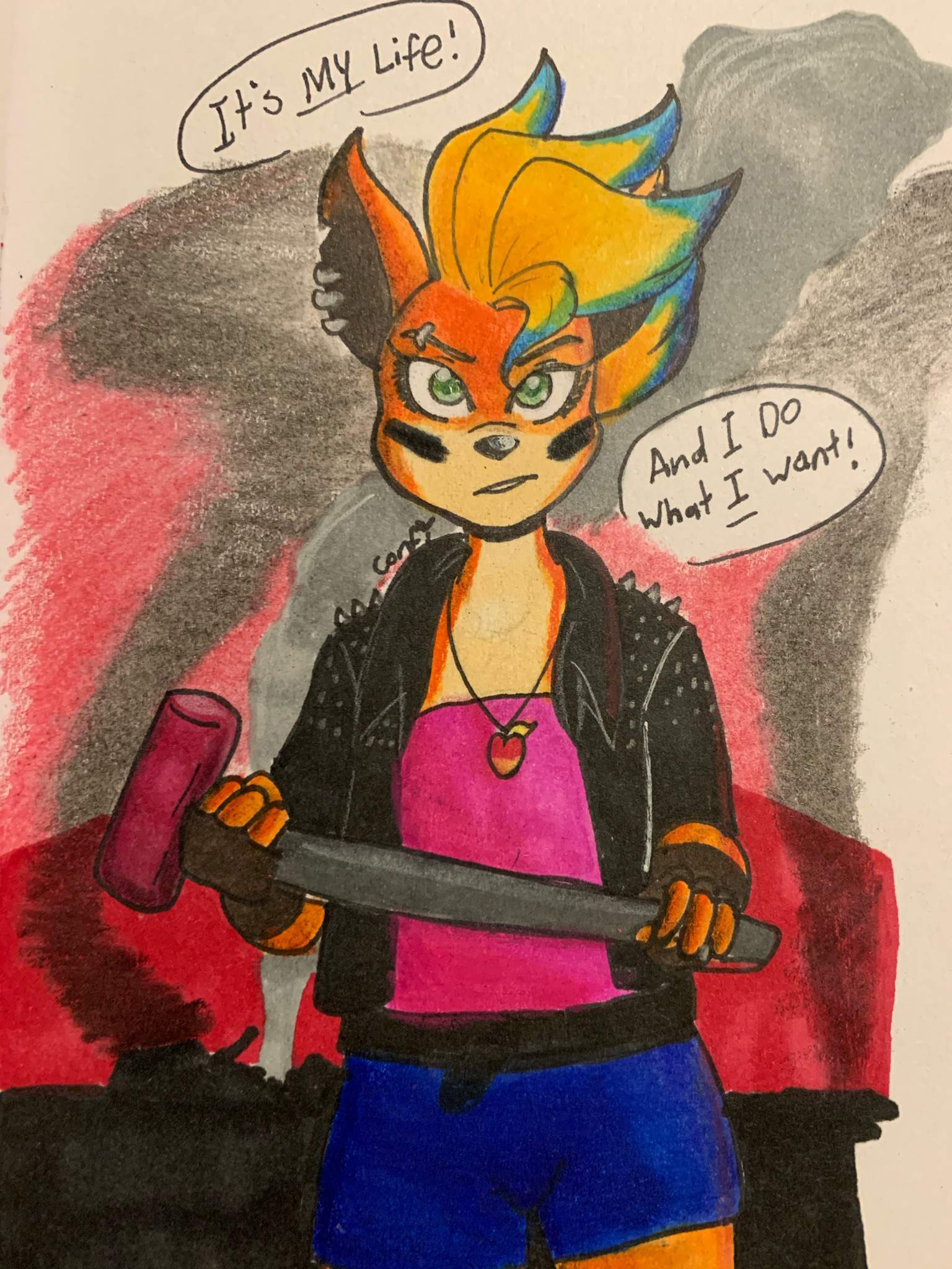 Punk Tawna Crash Bandicoot Amino Amino