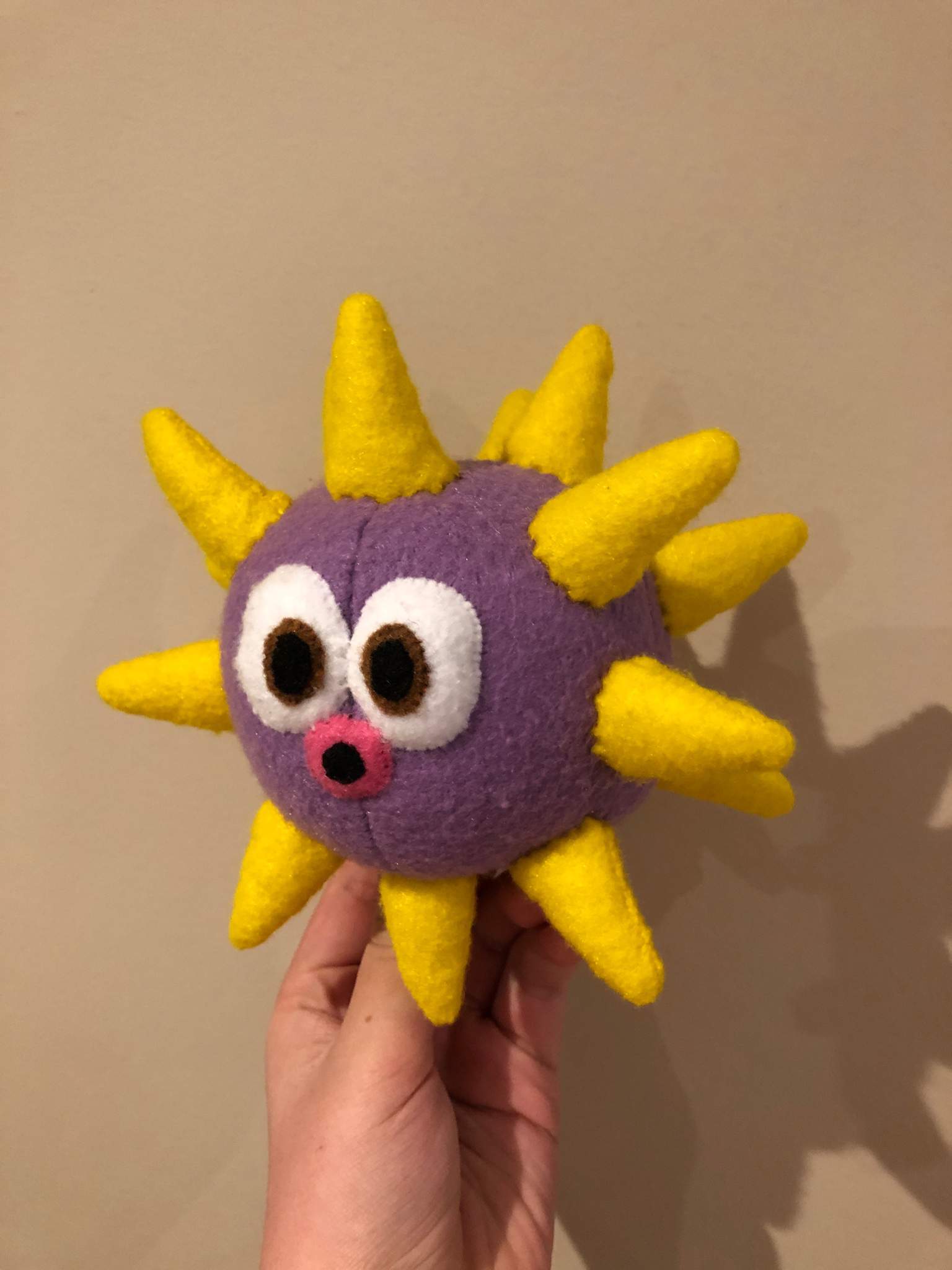 mario urchin plush