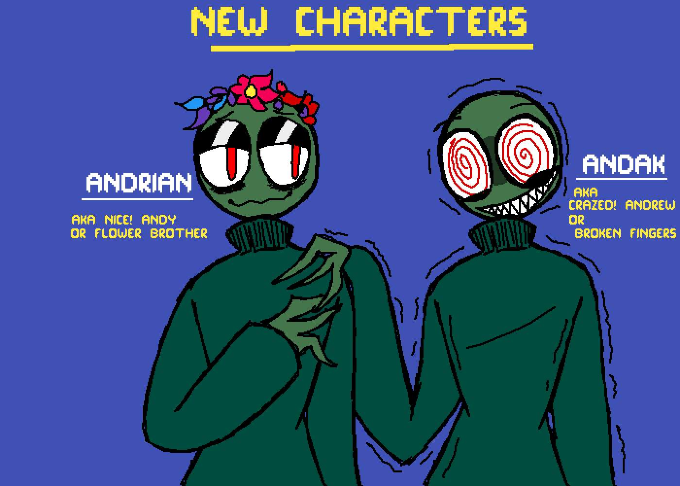 So here are some of my salad aus Salad Fingers Amino Amino