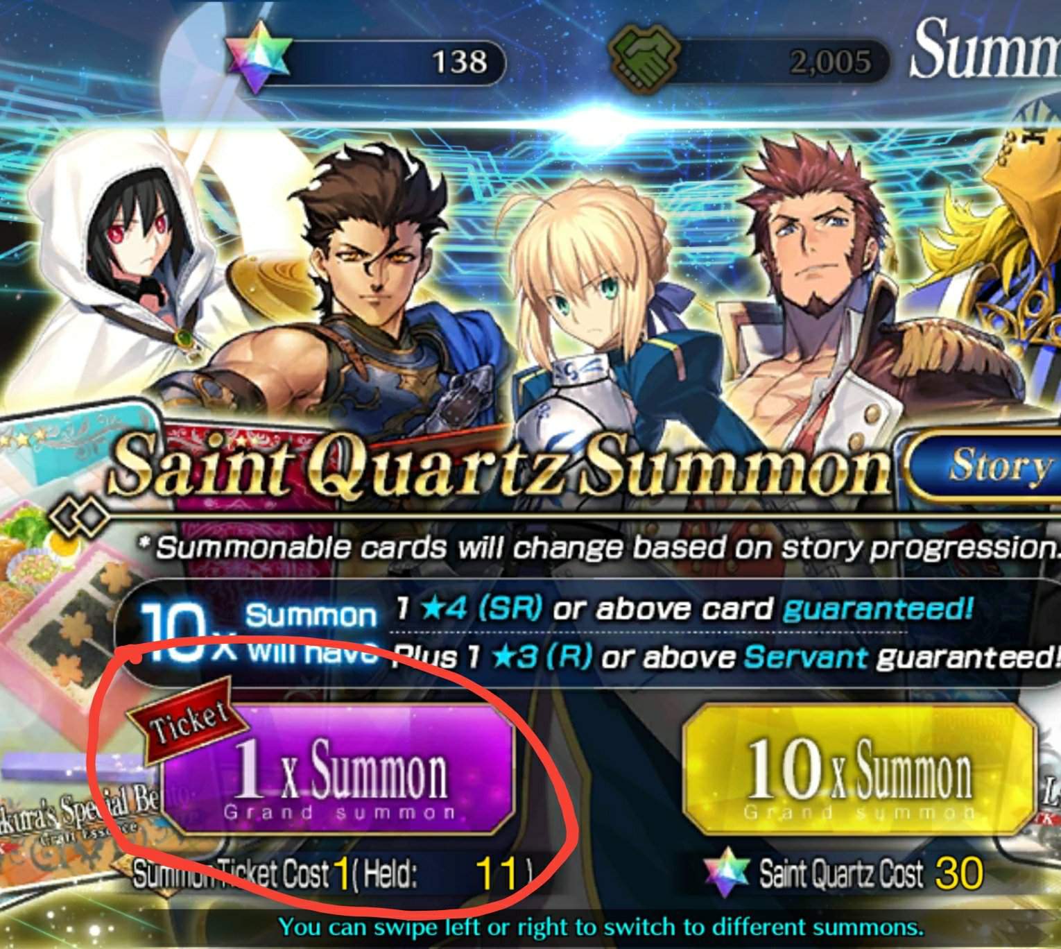 What do grand summon tickets do? Fate Grand Order Amino