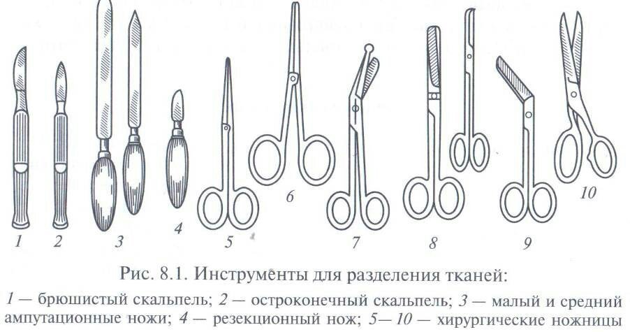 Медицинские инструменты названия в картинках