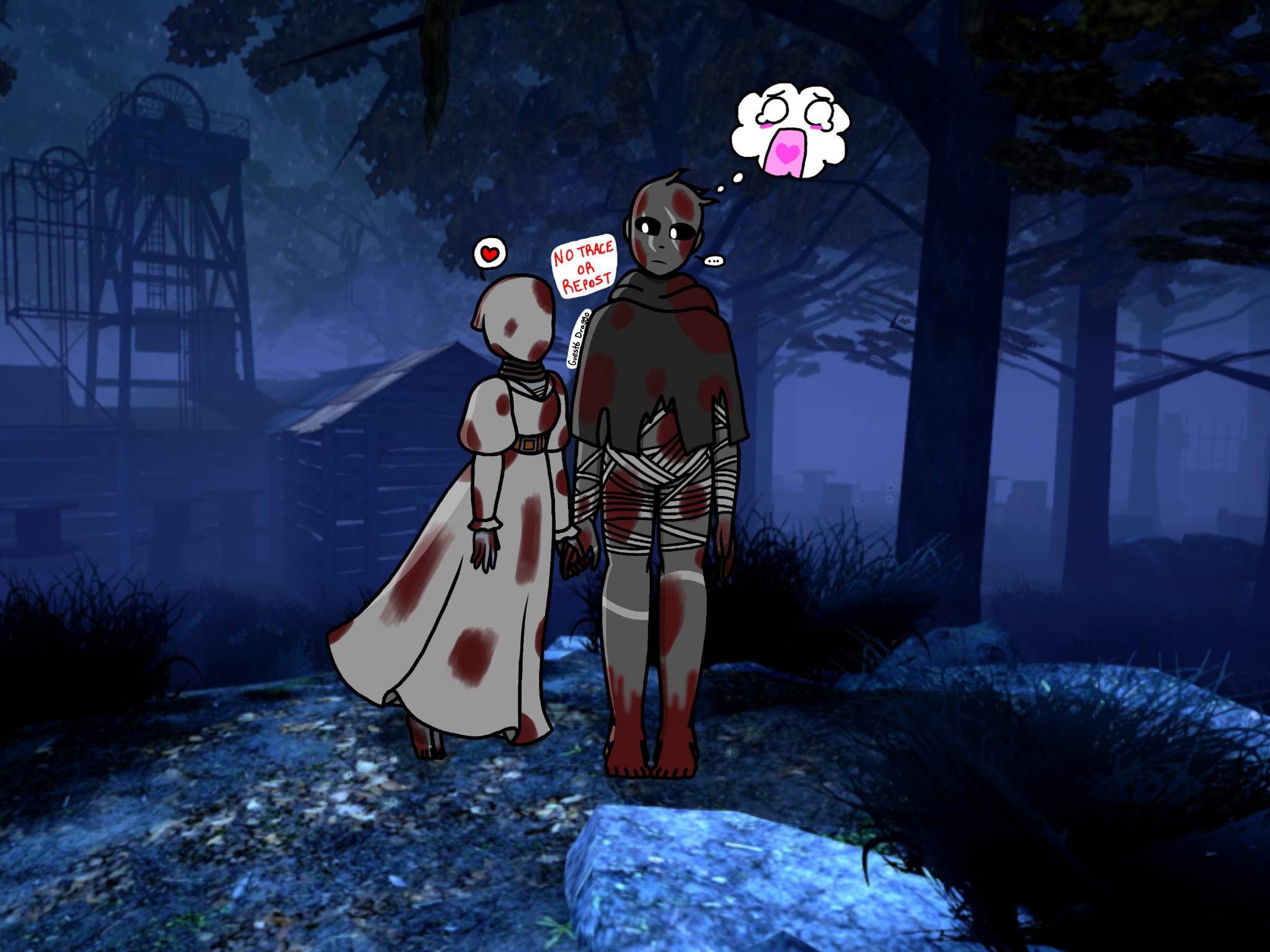 Nurse And Wraith💕 Dead By Daylight Dbd Amino 9374