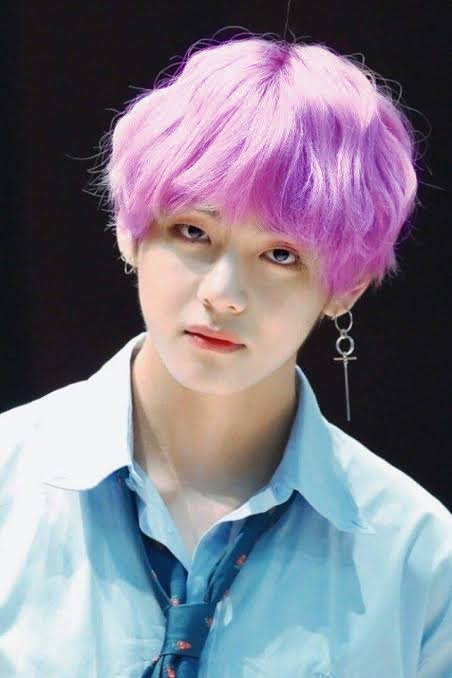 V with Purple Hair! (Request in comments) | ARMY's Amino
