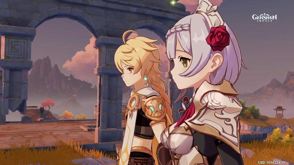 I ship Noelle and Aether. Genshin Impact Amino