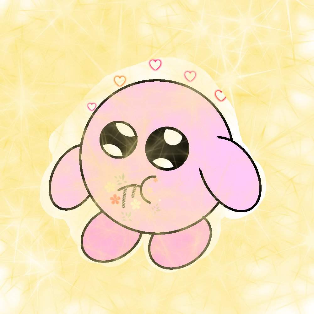 Petit Fan Art De Kirby Bouffe Tout Kirby Officiel France Amino