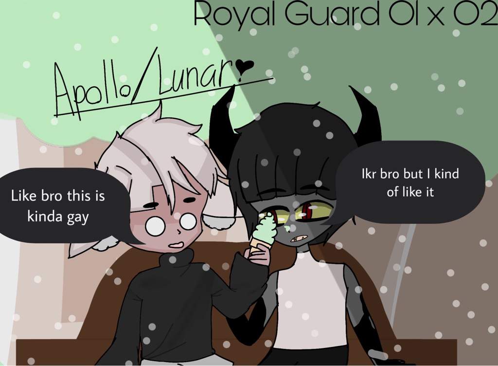 O2 X O1 Royal Guards From Undertale My Ship Has Finally Sailed And Yes