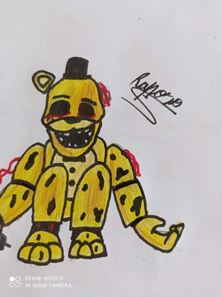 Why Does Golden Freddy Sit - g3g5hr3