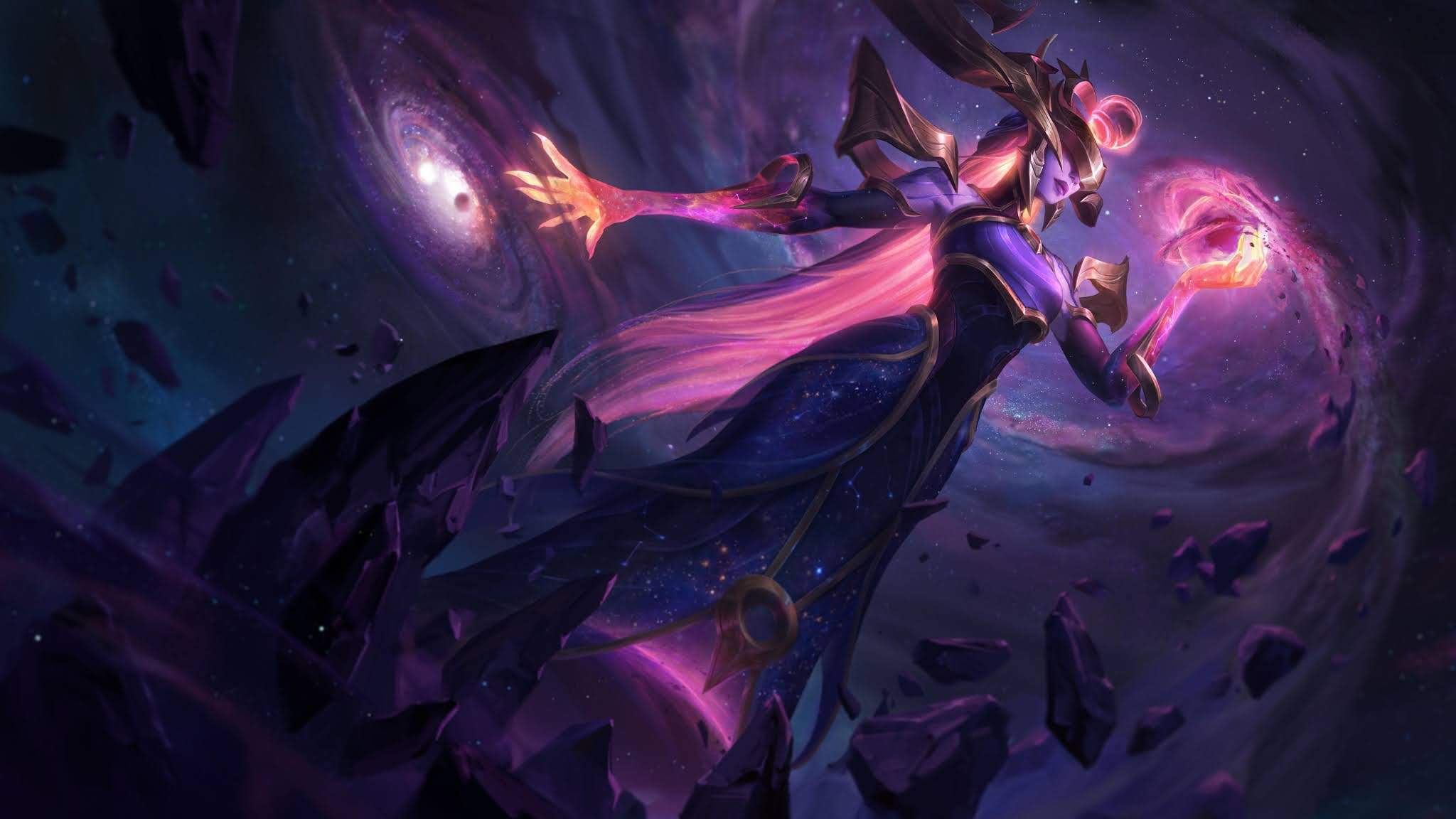 Nuevas Skins! Lissandra Oscuridad Cósmica Y Soraka Guardiana Estelar ...