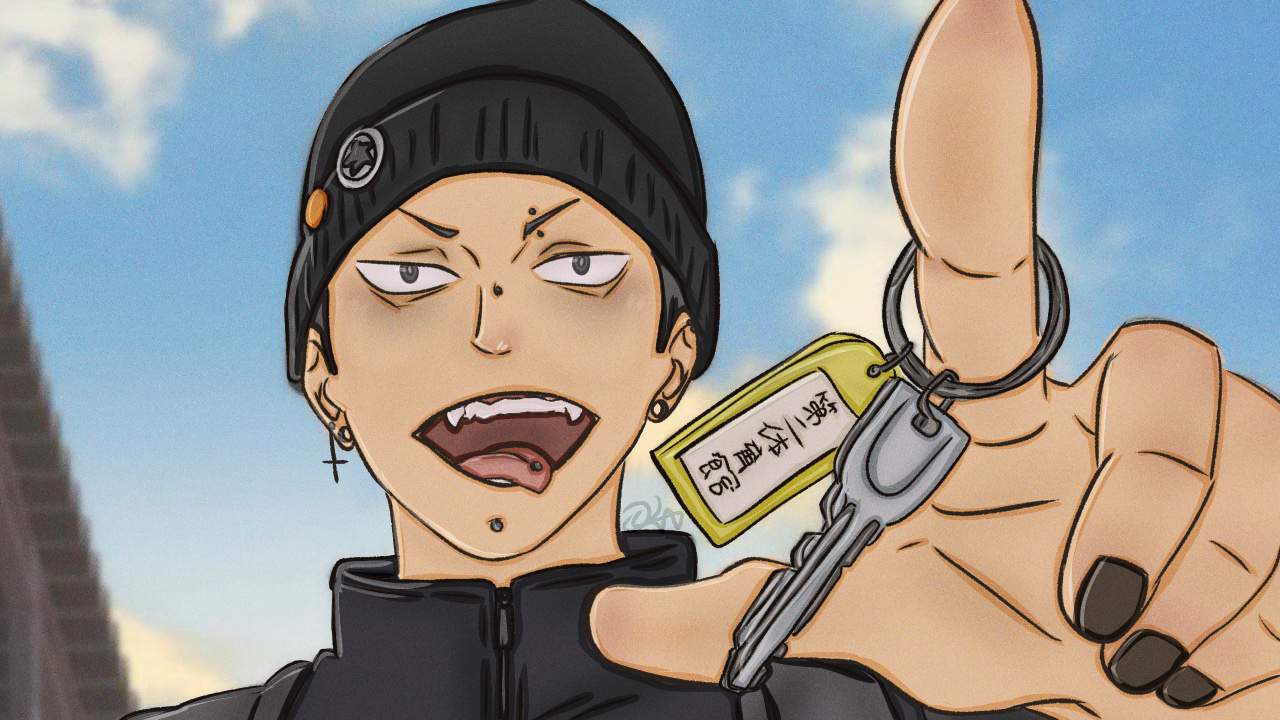 tanaka haikyuu hat