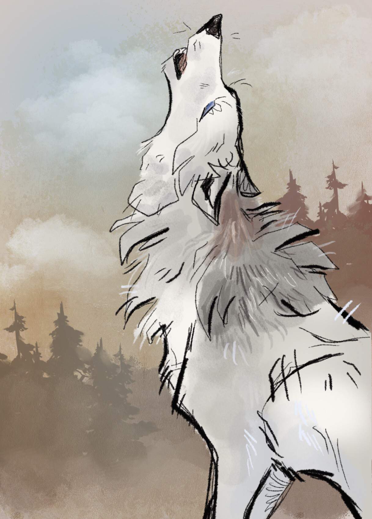 Wolvden Sketches | Wolf Amino Amino