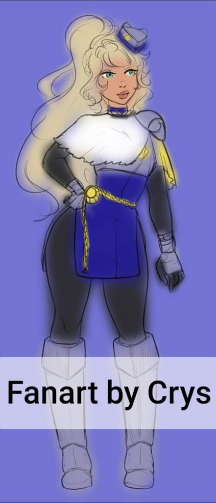 Fanart of my Knight outfit Elnea Kingdom Amino Amino