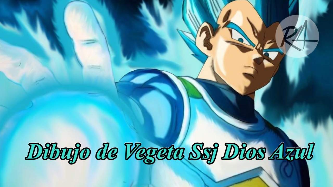 ???? Dibujo de Vegeta Ssj Dios Azul ???? | DRAGON BALL ESPAÑOL Amino