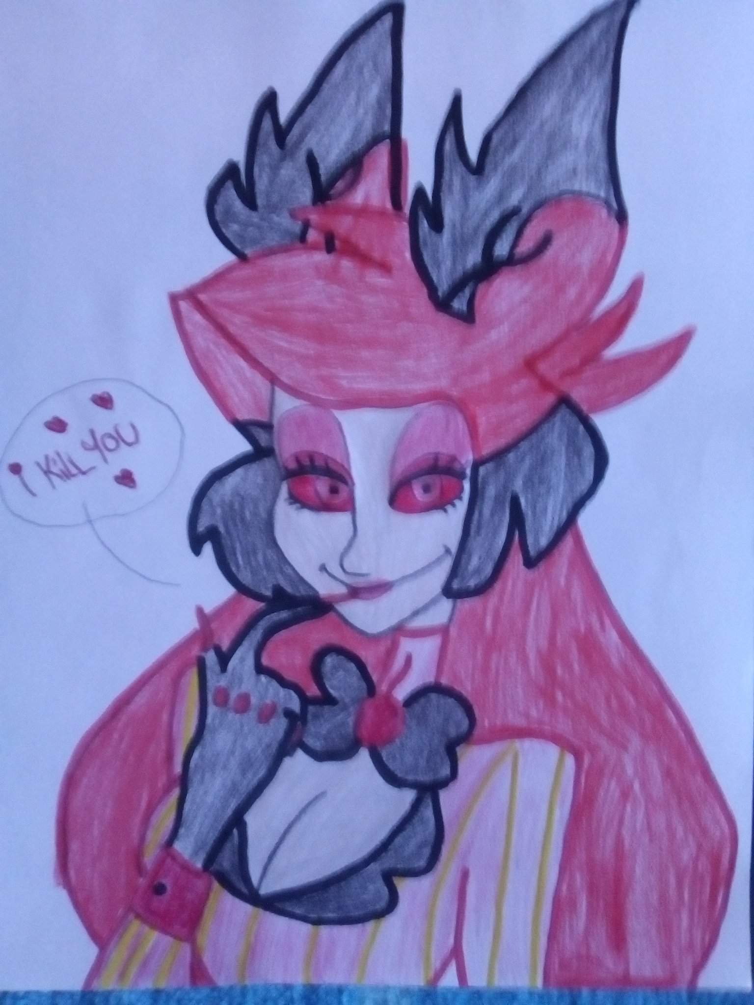 Un Dibujo De Alastor Girl ~hazbin Hotel~helluva Boss~rol Amino