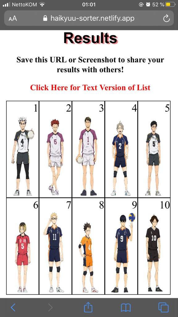 Haikyuu sorter Anime Amino
