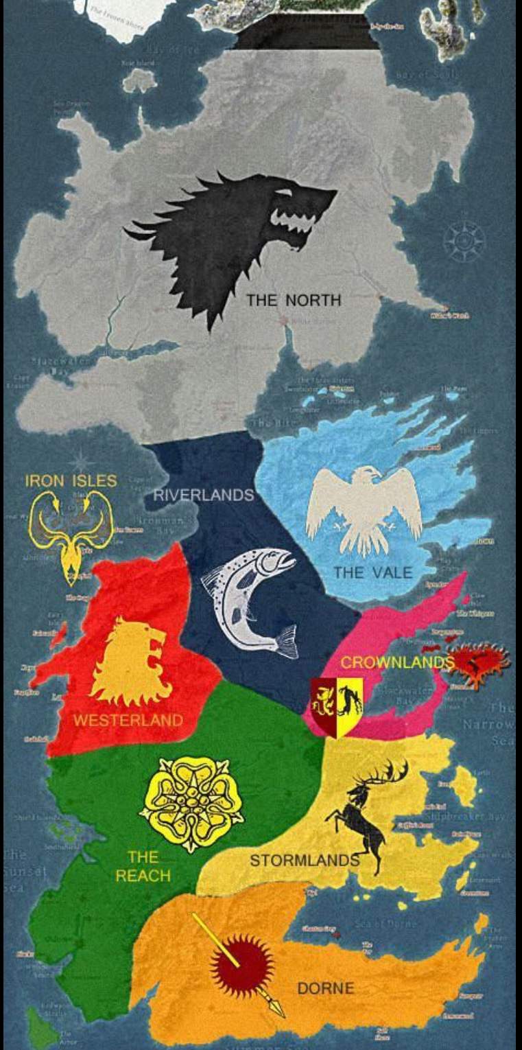 Territory Map Of Westeros | Wiki | Game Of Thrones (Group Rp) Amino